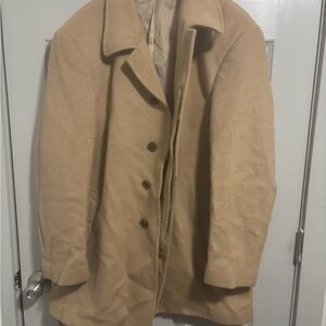 Ralph Lauren Men's Camel Pea Coat